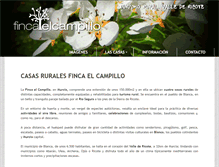Tablet Screenshot of fincacampillo.com